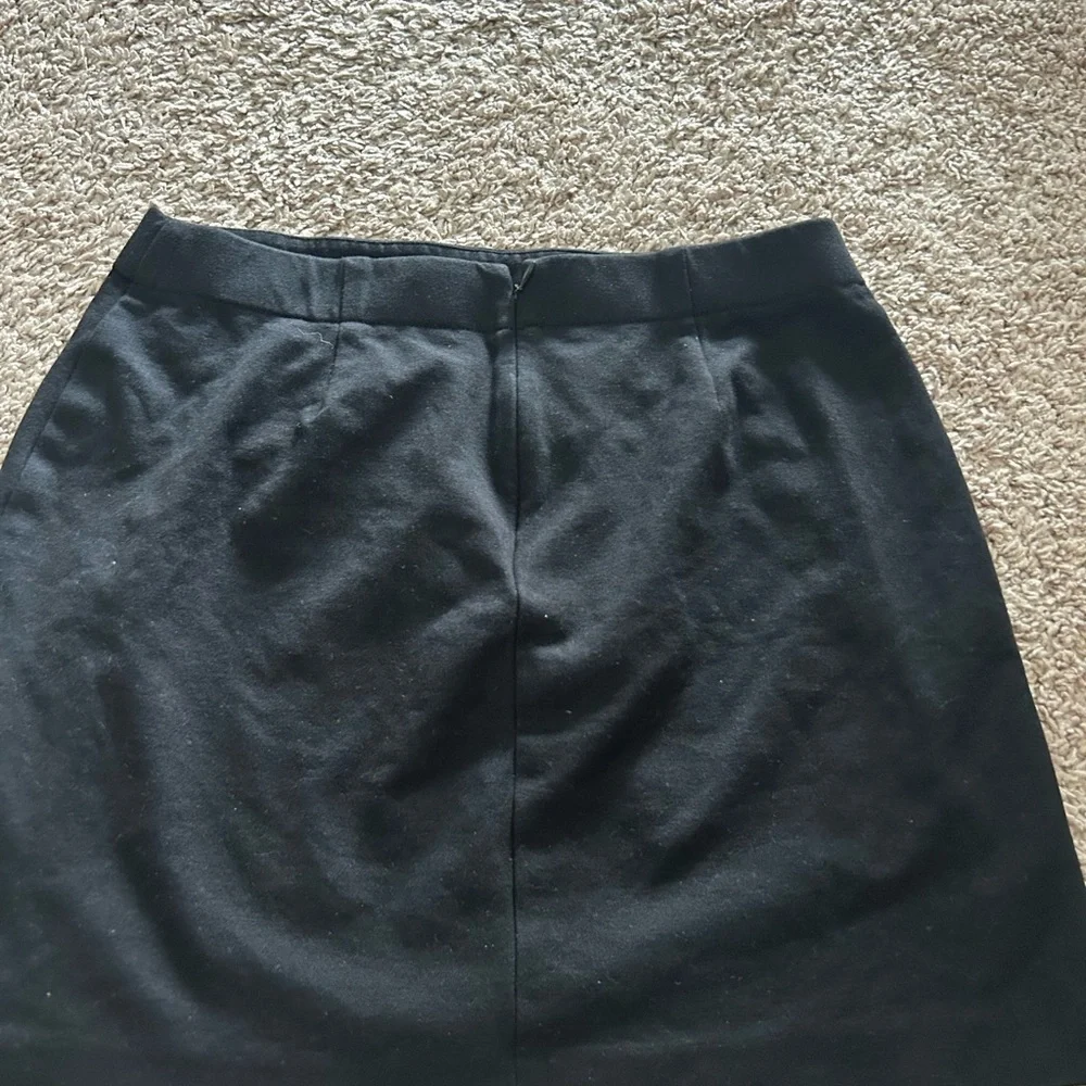 BLACK - medium a-line, straight hem Women's LC Lauren Conrad Mini Skirt